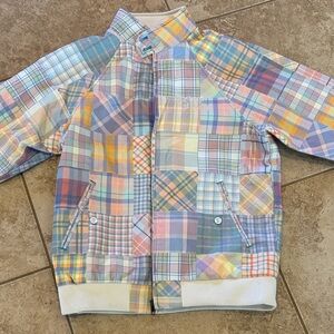 Teddy Fresh Multicolor Plaid Bomber Jacket